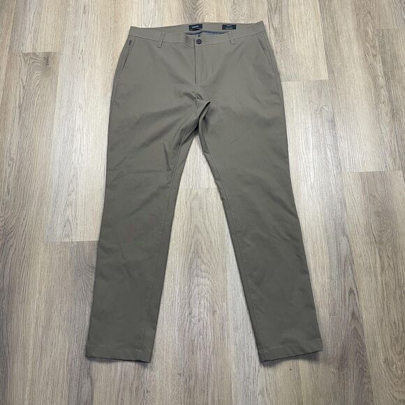 Proof Pants Mens 36x32 Olive Nomad Pant Athletic Tapered Travel Performance - Picture 1 of 11